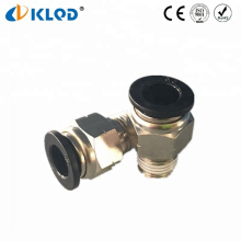 KLQD Brand NPT Thread Pneumatic Adapter Type personnalisé avec le bouton noir PC3 / 8-NO2